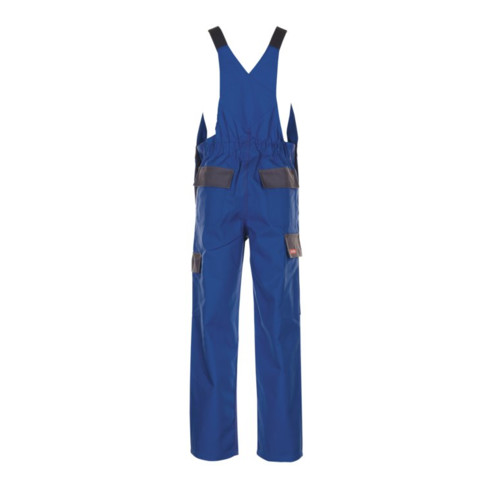 Planam Latzhose Major Protect kornblau/grau