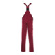 Planam Latzhose MG 260 bordeaux