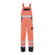 Planam Warnschutz-Latzhose orange/marine-1