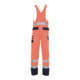 Planam Warnschutz-Latzhose orange/marine-2