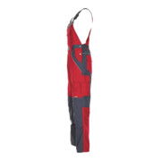 Planam Latzhose rot/schiefer-5