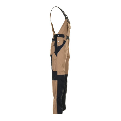 Planam Latzhose Plaline sand/schwarz