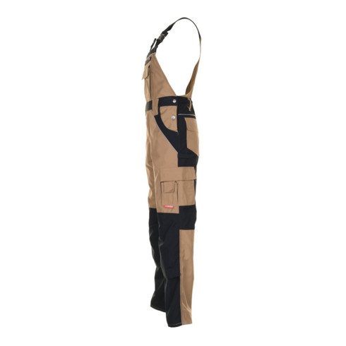 Planam Latzhose Plaline sand/schwarz