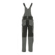 Planam Latzhose Plaline schiefer/schwarz