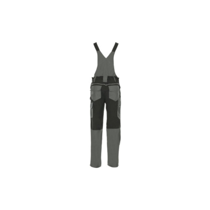 Planam Latzhose Plaline schiefer/schwarz