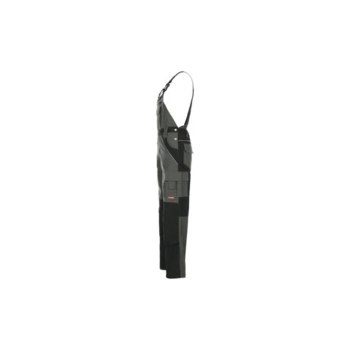 Planam Latzhose Plaline schiefer/schwarz