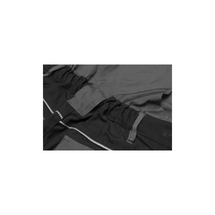 Planam Latzhose Plaline schiefer/schwarz