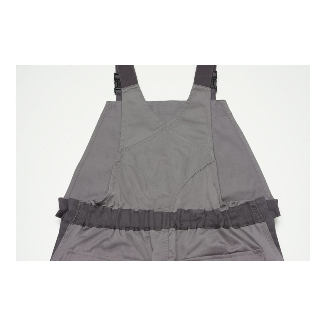 Planam Latzhose Highline schiefer/schwarz