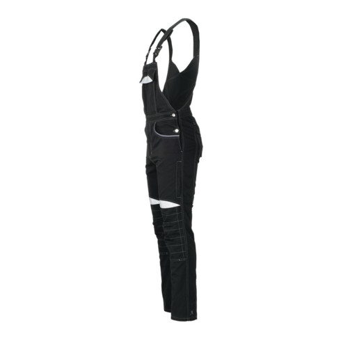 Planam Latzhose schwarz/grau