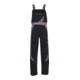 Planam Latzhose Visline schwarz/orange/zink-1