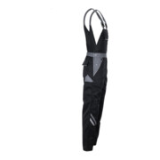 Planam Latzhose schwarz/schiefer/zink-4