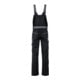 Planam Latzhose schwarz/schiefer/zink