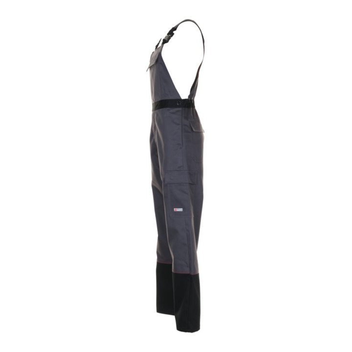 Planam Latzhose Weld Shield grau/schwarz 54
