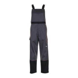 Planam Latzhose Weld Shield grau/schwarz 58