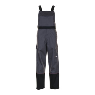 Planam Latzhose Weld Shield grau/schwarz 64