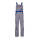 Planam Latzhose Highline zink/kornblau-1