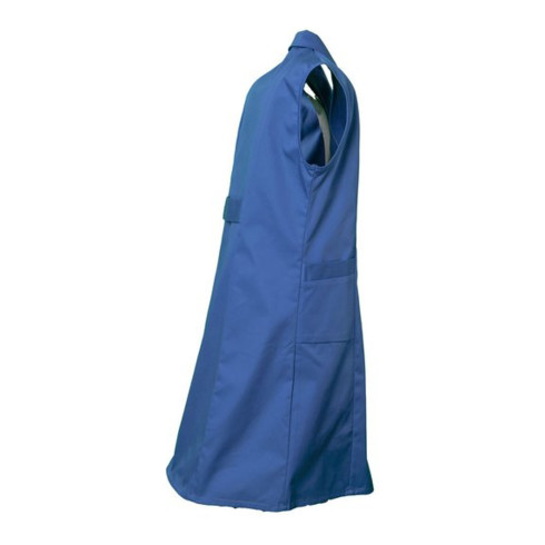 Planam Damen-Mantel ohne Arm MG kornblau