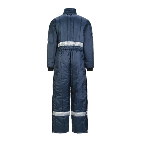 Planam Overall Kühl-/Gefrierhaus Kühlhaus marine, Innenfutter rot