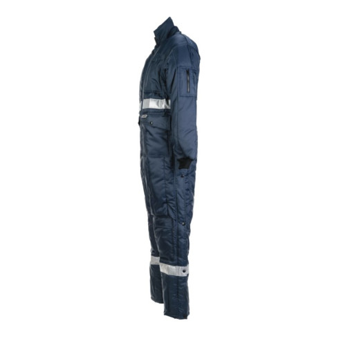 Planam Overall Kühl-/Gefrierhaus Kühlhaus marine, Innenfutter rot