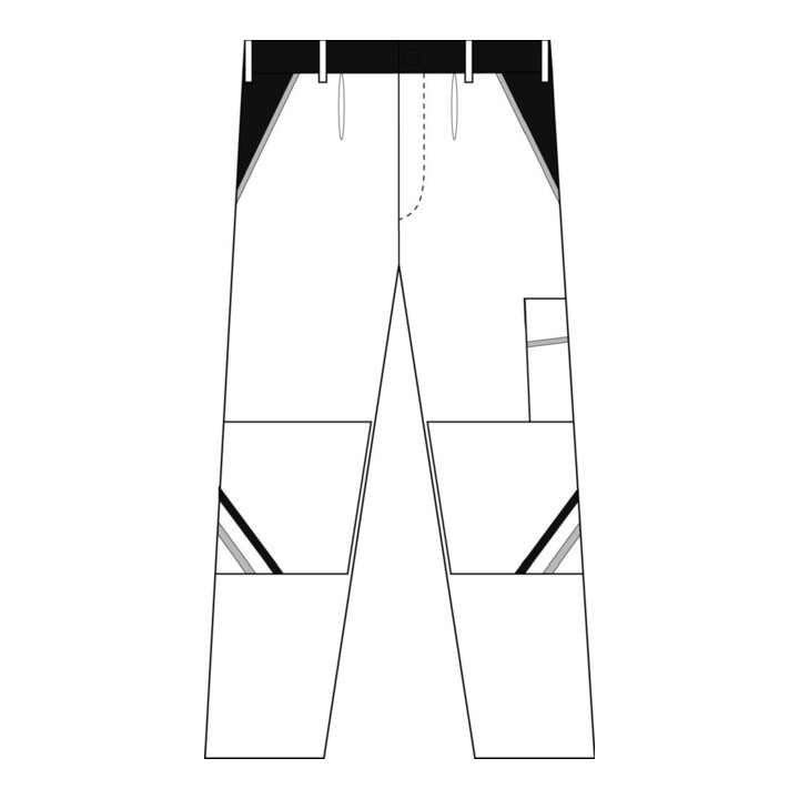 PLANAM Pantalon de travail Highline Taille 62 bleu bleuet/marine