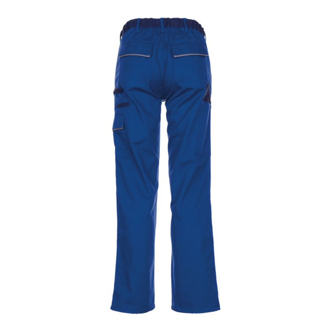 Pantalon à taille ras du cou en planam Bleu maïs surligné/marine
