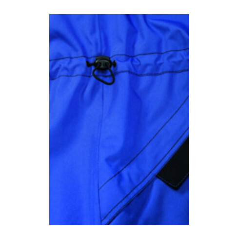 Veste d'hiver Planam Dust bleu corail/noir