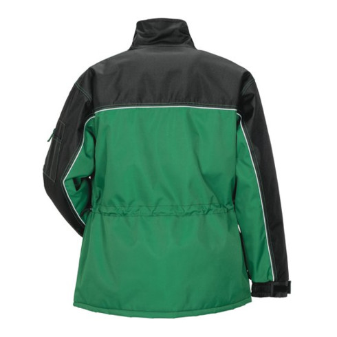 Planam Winterparka Dust farngrün/schwarz