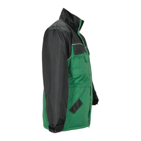 Planam Winterparka Dust farngrün/schwarz