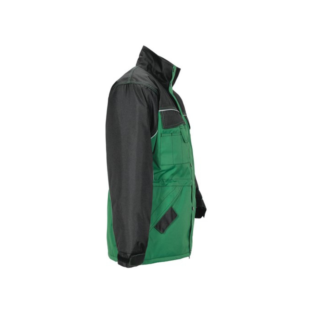 Planam Winterparka Dust farngrün/schwarz