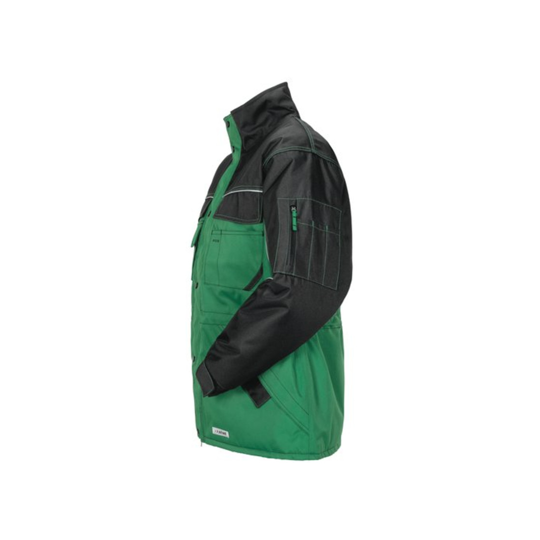 Planam Winterparka Dust farngrün/schwarz
