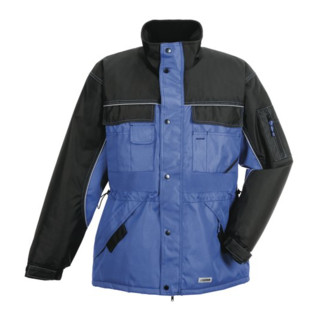 Planam Winterparka Dust royalblau/schwarz