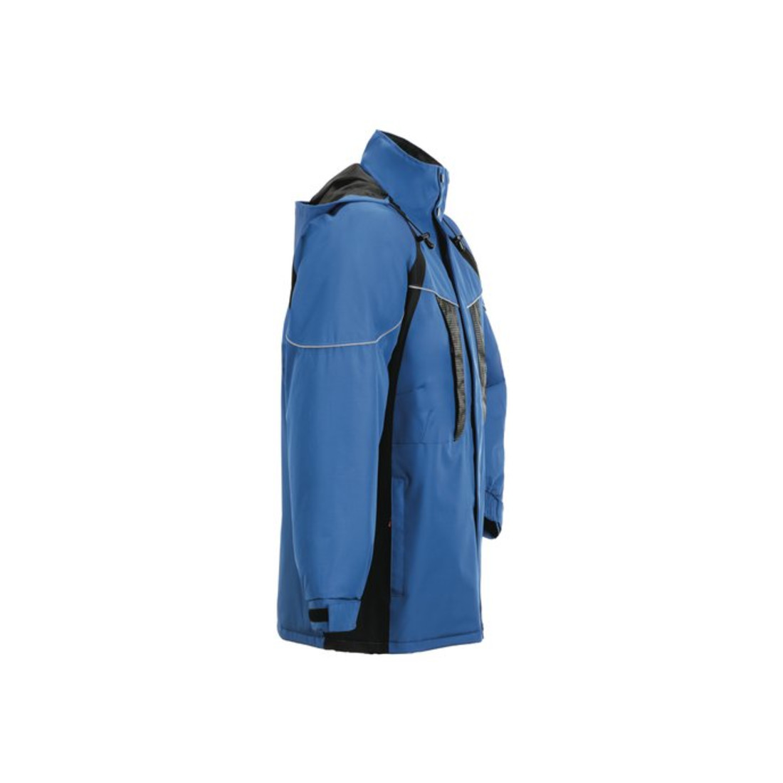 Planam Winterparka Space blau/schwarz/grau