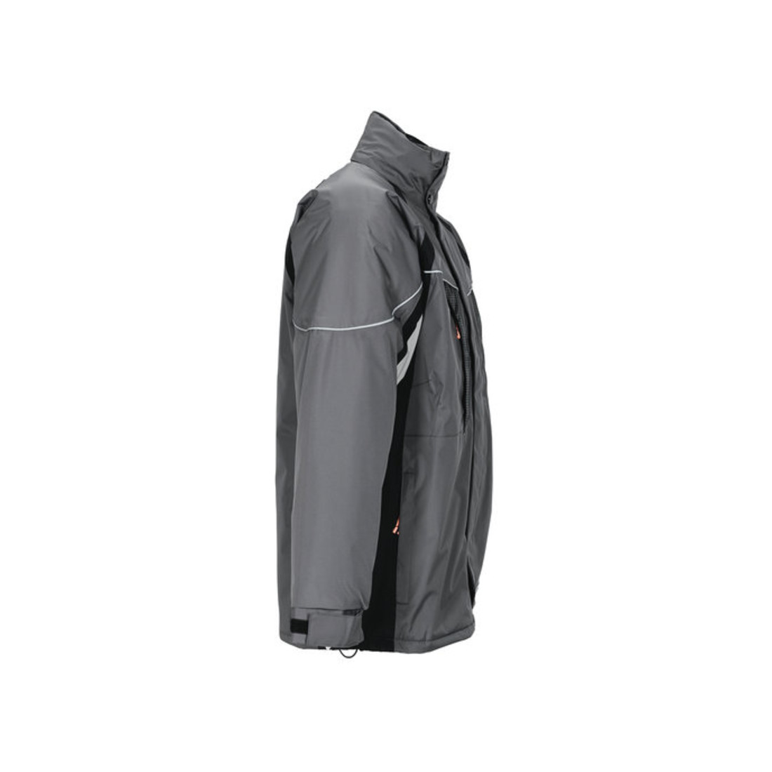 Planam Winterparka Space grau/schwarz/hellgrau