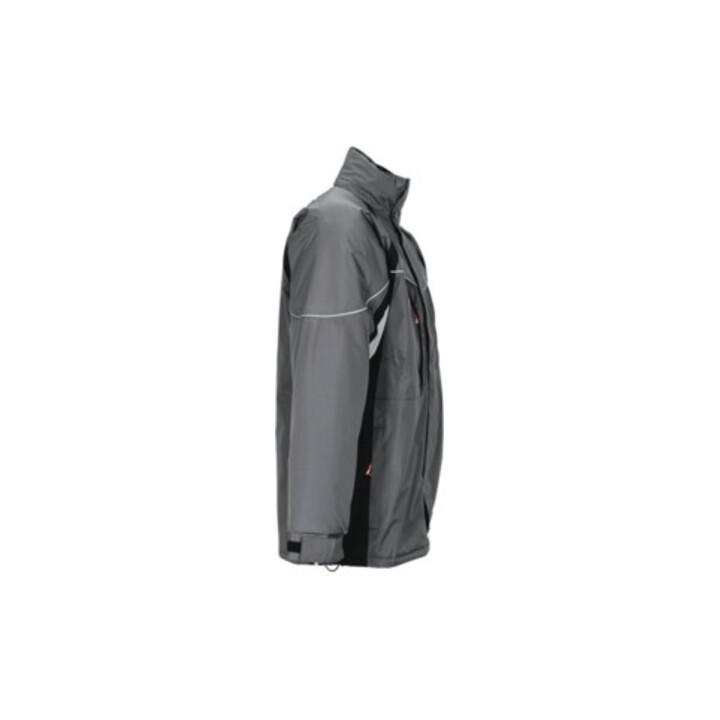 Planam Winterparka Space grau/schwarz/hellgrau