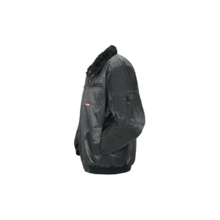 Planam Pilotenjacke Outdoor Gletscher schwarz XXL