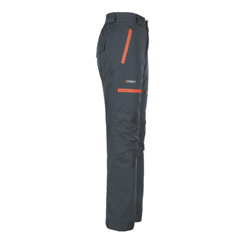 Planam Schnittschutzhose Timberguard grau