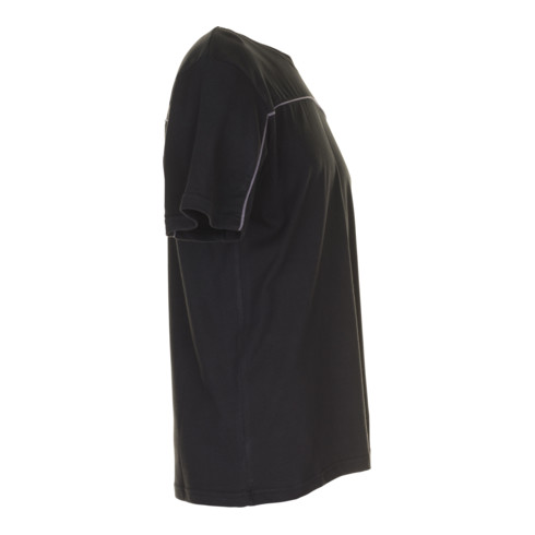 Planam Shirts T-Shirt schwarz/zink M