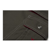 Planam Latzhose Basalt kornblau/rot-4