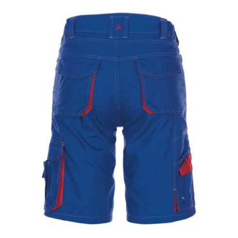 Planam Latzhose Basalt kornblau/rot