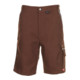 Planam Shorts Canvas 320 braun/schwarz-1
