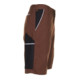 Planam Shorts Canvas 320 braun/schwarz-4