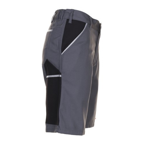 Planam Shorts Canvas 320 grau/schwarz