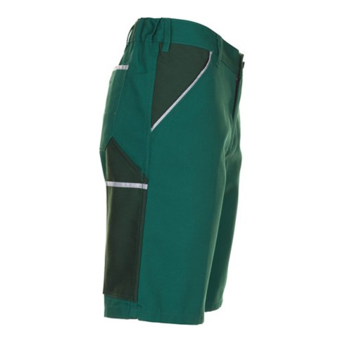 Planam Shorts Canvas 320 grün/grün XL