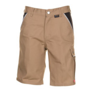 Short Planam Canvas 320 kaki/noir