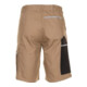 Planam Shorts Canvas 320 khaki/schwarz