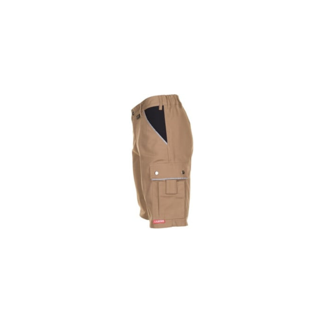 Planam Shorts Canvas 320 khaki/schwarz