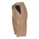 Planam Shorts Canvas 320 khaki/schwarz