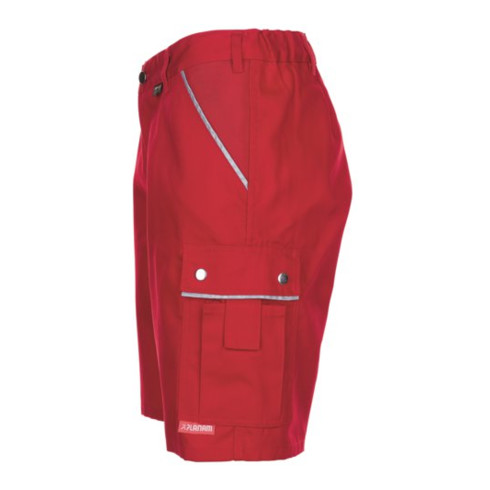 Planam Shorts Canvas 320 rot