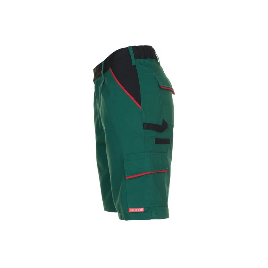 Planam Shorts Highline grün/schwarz