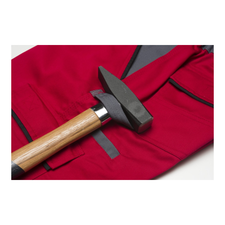 Planam Shorts Highline rot/schiefer